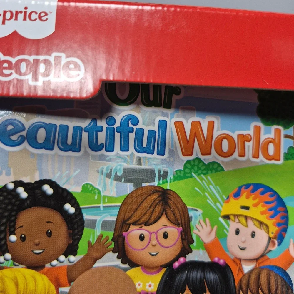 Fisher-Price Little People Our Beautiful World Book Purple Ice Cream Truck Kohls